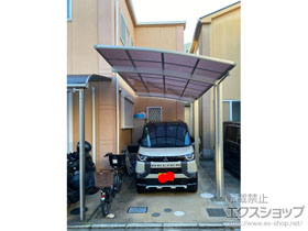 のカーポート アリュース 600タイプ 1台用 積雪〜20cm対応 施工例