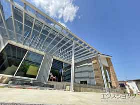のテラス屋根 ソラリア F型 ビッグサイズ 連棟 積雪〜20cm対応 施工例