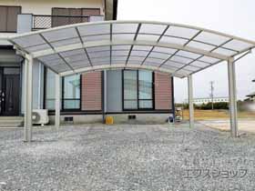 のカーポート アリュース ツインZ 積雪〜25cm対応 施工例