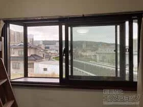 LIXIL リクシル(トステム)の内窓（二重窓・二重サッシ） インプラス 引違い窓 2枚建 施工例