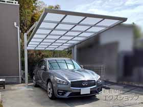 のカーポート アーキフラン レギュラー 積雪〜20cm対応 施工例