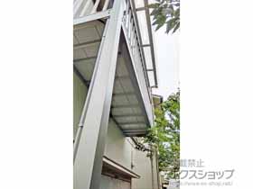 のバルコニー ビューステージHスタイル 縦太格子 単体 柱建て式 施工例