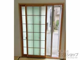 LIXIL リクシル(トステム)の内窓（二重窓・二重サッシ） インプラス 引違い窓 2枚建 施工例