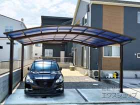 のカーポート アリュース ツイン　積雪〜20cm対応 施工例