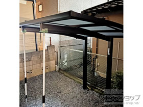 のサイクルポート・駐輪場 アリュースミニ 積雪〜20cm対応 施工例