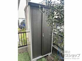 の物置・屋外倉庫 グランプレステージジャンプ 920×750×1900 GP-97A-T-CB 施工例