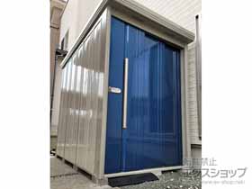の物置・屋外倉庫 Mr.ストックマンダンディ 多雪型 結露減少型 1500×2290×2110(ND-SZ1522) ND-SZ1522-DB 施工例