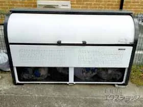 ゴミステーション クリーンストッカー CKR-1907-2A型 (容量1200L) 施工例