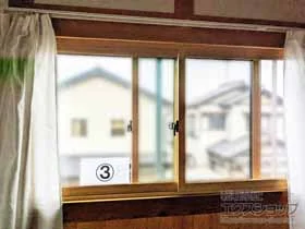 LIXIL リクシル(トステム)の内窓（二重窓・二重サッシ） インプラス 引違い窓 2枚建 施工例