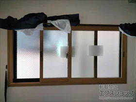 LIXIL リクシル(トステム)の内窓（二重窓・二重サッシ） インプラス 引違い窓 2枚建 施工例