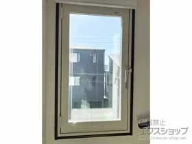 LIXIL リクシル(トステム)の内窓・二重窓 インプラス 開き窓 外観右吊元 施工例