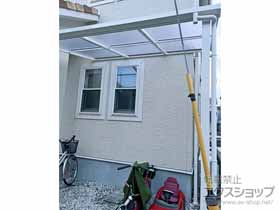 のテラス屋根 ソラリア F型 テラスタイプ 単体 積雪〜20cm対応 施工例