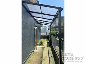 のテラス屋根 ソラリア F型 テラスタイプ 単体 積雪〜20cm対応 施工例