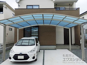 のカーポート アリュース ツイン　積雪〜20cm対応 施工例