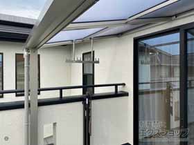 のテラス屋根 ソラリア F型 テラスタイプ 単体 積雪〜20cm対応 施工例