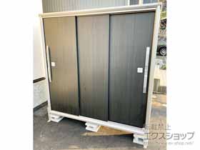の物置・屋外倉庫 エスモ 一般型 1650×924×1613 ESF-1609D-WE 施工例