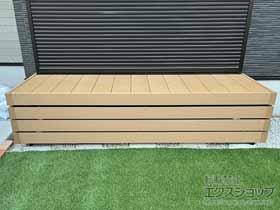 のウッドデッキ リウッドデッキ 200＋床下囲い3面（3枚） 施工例