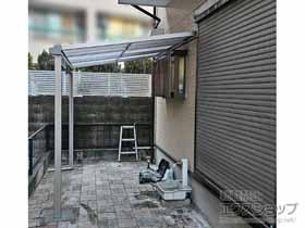 のテラス屋根 ソラリア F型 テラスタイプ 単体 積雪〜20cm対応 施工例