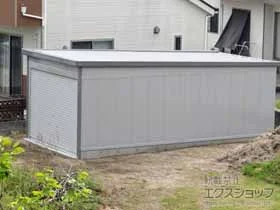 イナバの倉庫・ガレージ ガレーディア 一般型 3130×6275×2360 スタンダード GRN-3162S 施工例