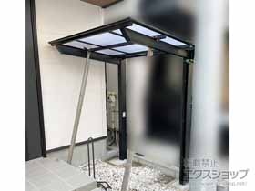 のサイクルポート・駐輪場 ネスカFミニ (フラットスタイル) 積雪〜20cm対応 施工例