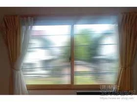 LIXIL リクシル(トステム)の内窓（二重窓・二重サッシ） インプラス 引違い窓 2枚建 施工例