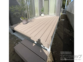 のウッドデッキ 樹ら楽ステージ 施工例