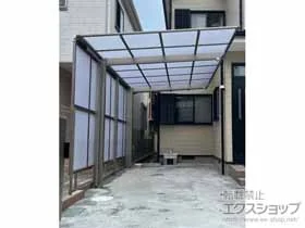 Value Selectのカーポート ソリッドポート 積雪～20cm対応+サイドパネル 施工例