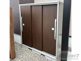 の物置・屋外倉庫 エスモ 一般型 1500×924×1613(ESF-1509D) ESF-1509D-WC 施工例