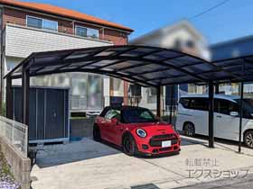 のカーポート アリュース ツイン　積雪〜20cm対応 施工例