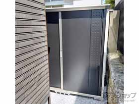 の物置・屋外倉庫 グランプレステージジャンプ 1879×650×1900(GP-196AF) GP-196A-F-NK 施工例
