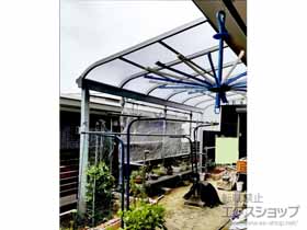 のテラス屋根 ソラリア R型 テラスタイプ 単体 積雪〜20cm対応 施工例