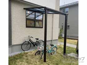 のテラス屋根 ソラリア F型 テラスタイプ 単体 積雪〜20cm対応 施工例