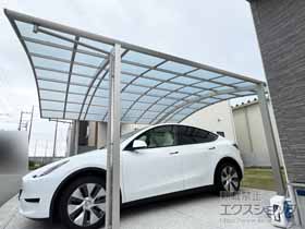 のカーポート アリュース ツイン　積雪〜20cm対応 施工例