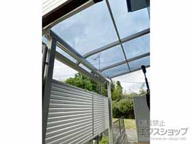 のテラス屋根 ソラリア R型 テラスタイプ 単体 積雪〜20cm対応 施工例