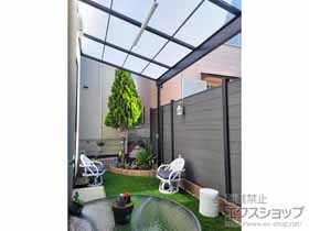 のテラス屋根 スピーネ F型 テラスタイプ 単体 積雪〜20cm対応 施工例