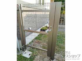 の門扉 ハイグリッド門扉NF8型 片開き　柱使用 施工例
