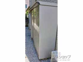 の物置・屋外倉庫 グランプレステージジャンプ 1879×530×1600 GP-195B-F-MW 施工例