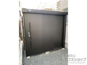 の物置・屋外倉庫 エルモ BEAMS DESIGN モデル 積雪型 LMDS−2215-BM 施工例