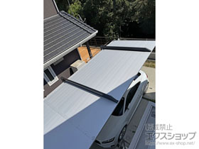 のカーポート カーポートSC 縦連棟 積雪〜20cm対応+サイドスクリーン（W24~30用） 施工例