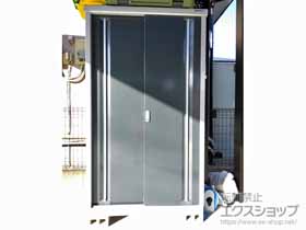 の物置・屋外倉庫 シンプリー 一般型 1100×515×1903 MJX-115E-CG 施工例