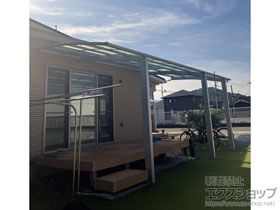 のカーポート アリュースZ 750タイプ 奥行延長セット 1.5台用 積雪〜25cm対応 施工例