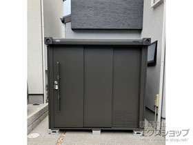 の物置・屋外倉庫 エルモ BEAMS DESIGN モデル 一般型 LMD-2215-BM 施工例