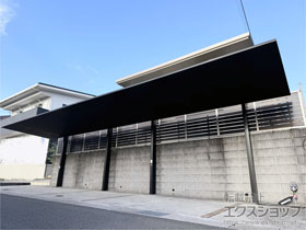 のカーポート カーポートSC 縦連棟 積雪〜20cm対応 施工例