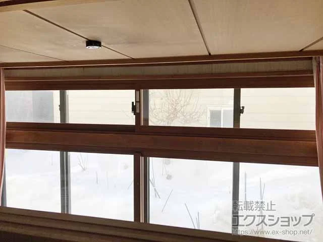 LIXIL リクシル(トステム)の内窓（二重窓・二重サッシ） インプラス 引違い窓 2枚建 施工例