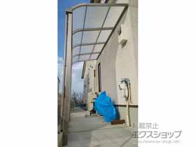 のフェンス・柵 スピーネストックヤードR型 波板タイプ スクリーン仕様 積雪〜20cm対応 施工例