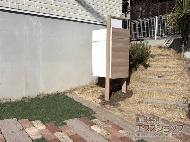 LIXIL(リクシル)の機能門柱・ポスト 機能門柱FF 施工例