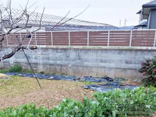 LIXIL ���N�V��(TOEX)�̃t�F���X�E��E�� �t�F���XAB YS3�^ ���X���b�g3 �����F �t���[�|�[���^�C�v �{�H��