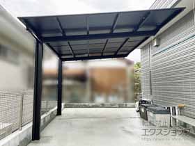 のカーポート ネスカF (フラットスタイル) 積雪〜20cm対応 施工例