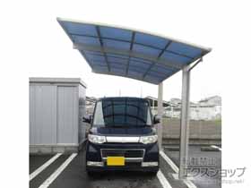 のカーポート アリュース 600タイプ 1台用 積雪〜20cm対応 施工例