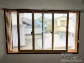 LIXIL リクシル(トステム)の内窓（二重窓・二重サッシ） インプラス 引違い窓 2枚建 施工例